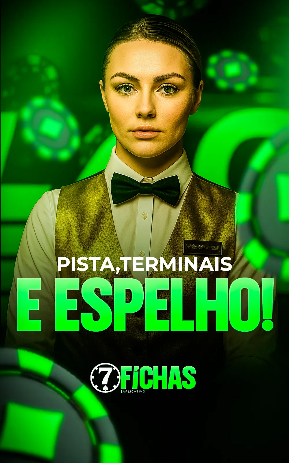 Pista, terminais e espelhos